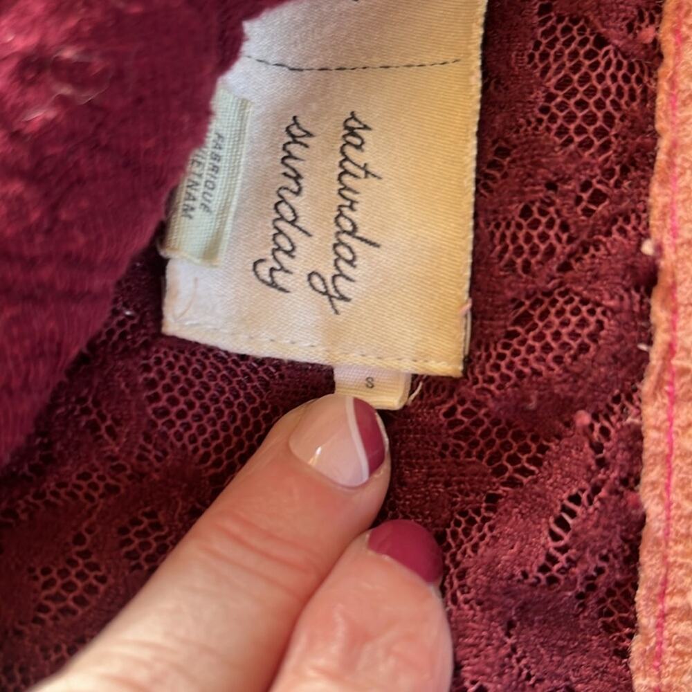 Anthropologie Saturday/Sunday jacket.  Size S - Picture 4 of 7